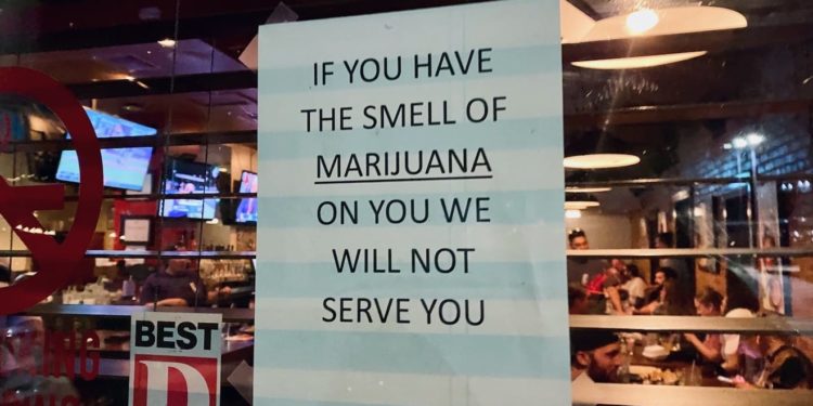 Dallas Restaurant Warns Customers: ‘If You Have The Smell of Marijuana, We Will Not Serve You’