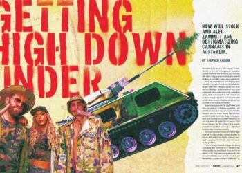 Getting High Down Under