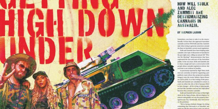 Getting High Down Under